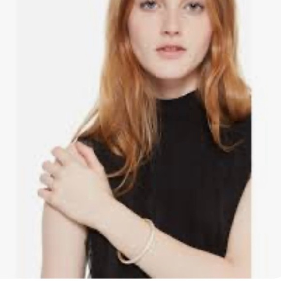 Kate Spade New York Razzle Dazzle Pave Clear Crystal Bangle Bracelet - Picture 5 of 9